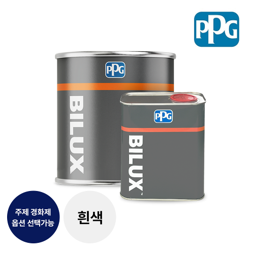 PPG 바이룩스 BX4101 2액형 프라서페 흰색 (주제 3.5L / 경화제 0.8L),공업사스토어